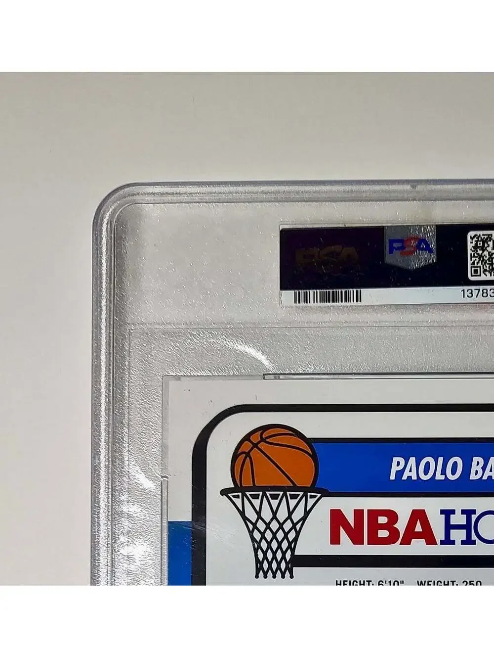 Paolo Banchero 2023 Panini Premium Stock NBA Hoops #25 Jumbo PSA 9 Mint